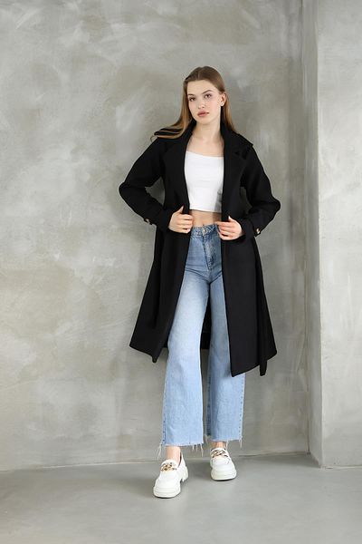 QUBERZ Black Lined Sleeve Belt and Belted Stamp