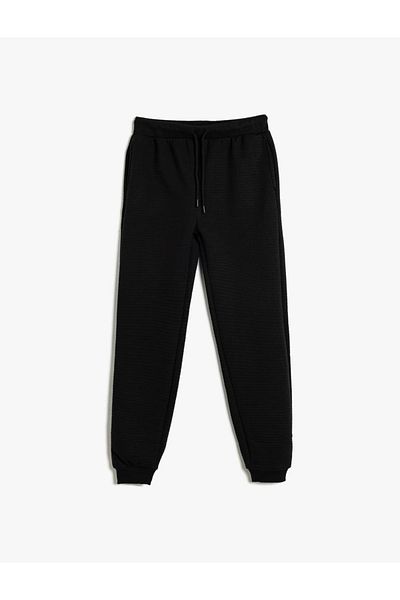 Koton Black Boy's Sweatpants 5WKB40011TK