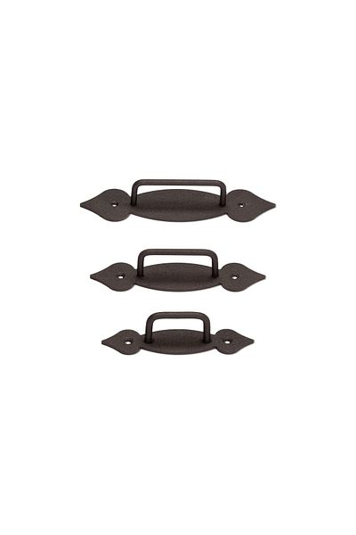 AKSMAR Artuklu Shutter Handle Circle Medium 9 cm (2 Pieces in a Pack)