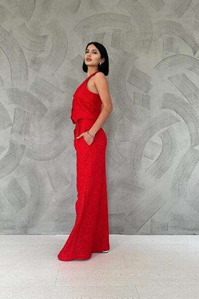 Elbee Fashion Woman Vest and Trousers Set