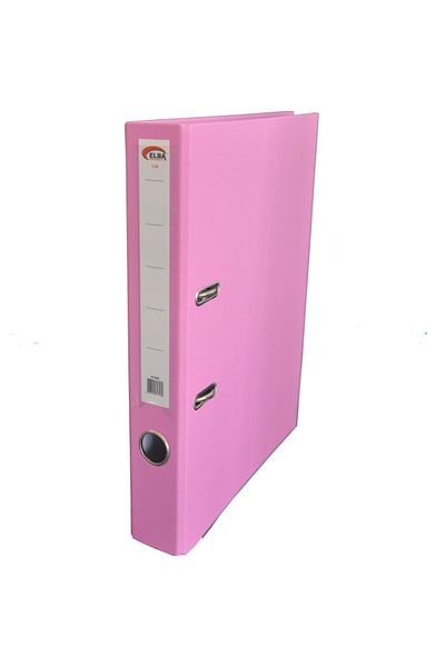 ELBA Pink Narrow Plastic Office Folder