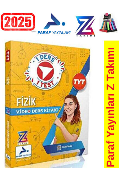 Fenomen Yayıncılık 2025 Paraf Prf Yayınları Fizik finito Paraf Z Takımı TYT F...