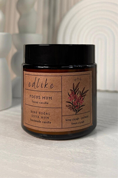 EDLIKE FOCUS Mum - Doğal Soya Masaj Mumu