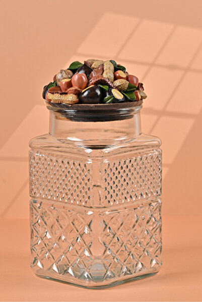 Handan UZUNOĞLU Özel Tasarım Kuruyemiş Kavanozu 1800 ml