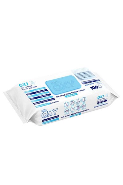 Oxy Mr Cleaning Towel 100 Pieces White Soap 3 Pieces