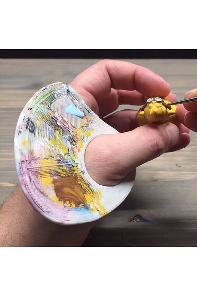 Goplast Premium Mini Finger Painting Palette