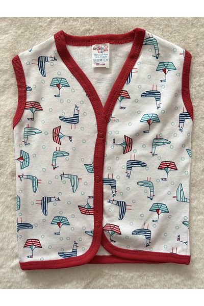 Seçkin Baby Sailing Combed Cotton Vest