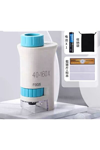BNM Mini Ayaksız El Mikroskobu (Çocuklar için -Cep boy)
