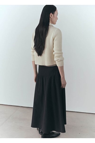 MANGO Woman Örgü ceket --