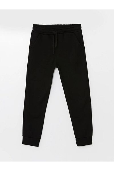 LC Waikiki LCW Kids Αγόρι Μαύρο Χοντρό Jogger Φούτερ - Ελαστική μέση IMREX GLOBAL