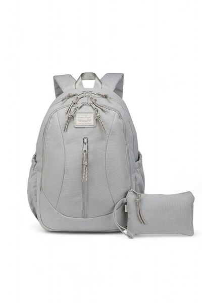 SMART BAGS Unisex ανοιχτό γκρι σακίδιο πλάτης - SMB 3233