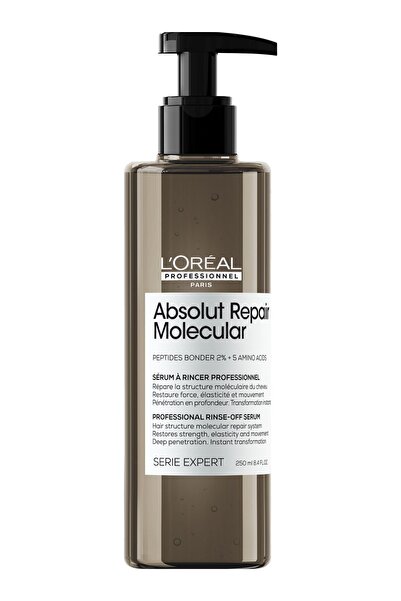 L'Oreal Paris Serie Expert Absolut Repair Molecular Tüm Yıpranmış Saçlar Için Durulanan Serum