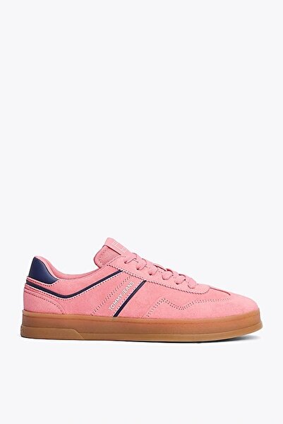 Tommy Hilfiger Γυναικείο ροζ Greenwich Suede Sneaker