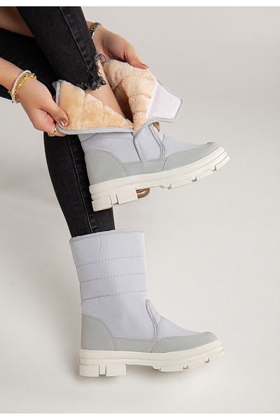 Khayt Diva Thermal Sheepskin Banded Cold Resistant Women's Boots Boots Snow Boots