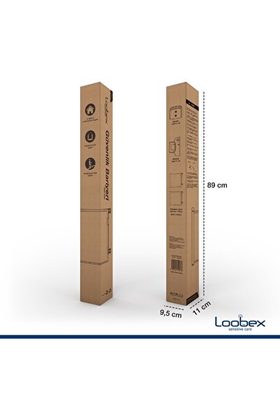Loobex Çocuk Güvenlik Bariyeri 180 cm Siyah