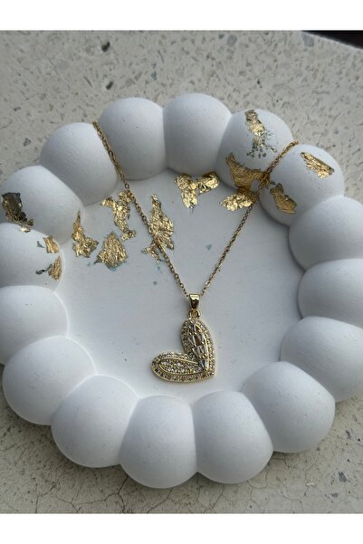 Axamore Kalpli Çelik Kolye