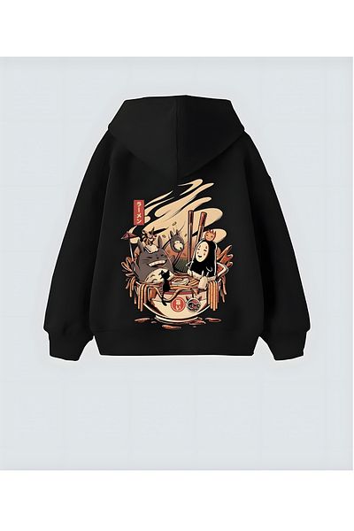 Aesthia Ramen Pool Party Unisex Oversize Hooded Hoodiesweatshirt