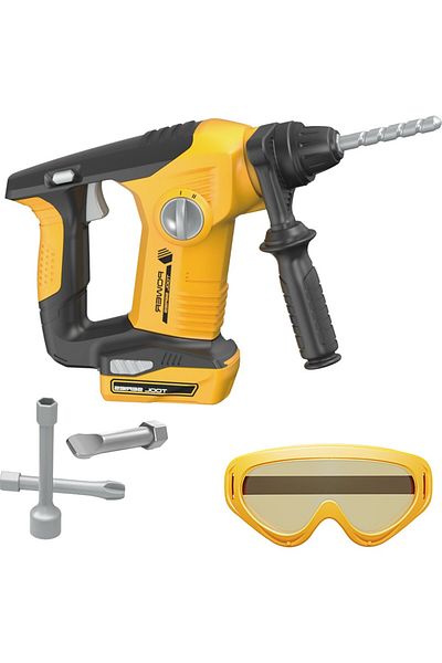 Learning Toys Learning Fun Learning Fun Toy Impact Drill and Protective Glasses
