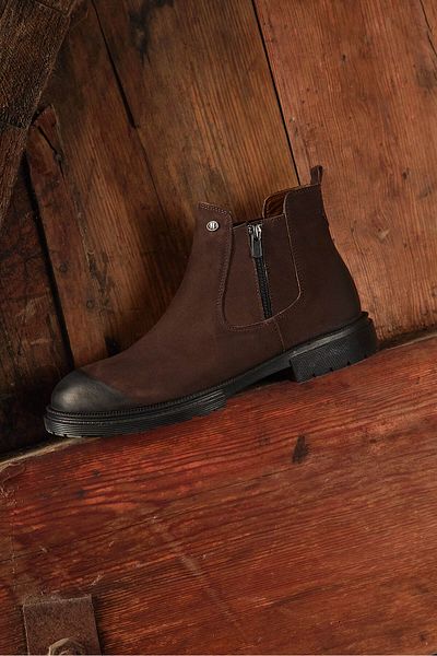 Vantaggio Ανδρικές μπότες Troy Brown Nubuck 100% γνήσιο δέρμα