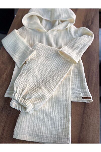 Pazence Çocuk Müslin Pijama Takımı