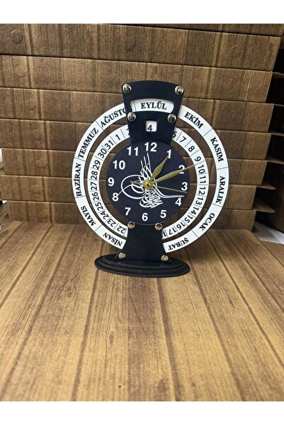 modabilge Shelife  Osmanlı Tuğralı Sonsuz Maya Takvimli Saat