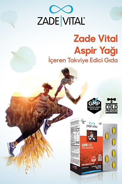 Zade Vital Aspir Yağı 600 mg 60 Kapsül