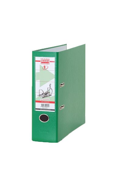MANU Office Folder Large Plastic Green 2030