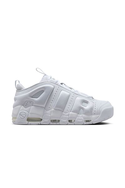 Nike Air More Uptempo Low Unisex Basketball Shoes - Fz3055-100 White