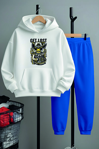 MYADA Преміум-комплект спортивного одягу з принтом собаки-робота 22804