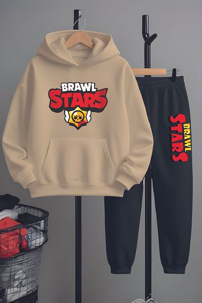 MYADA Set de trening cu imprimeu Brawl Stars Premium 23409