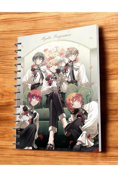 nihonwosekai Ensemble Stars Anime A5 Boy Spiral Notebook 50 Sheets