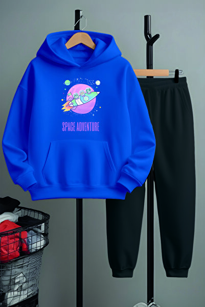 MYADA Premium Space Road Štampano donji i gornji deo trenerke set 22793