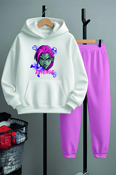 MYADA Premium anime Sa printom karaktera donji i gornji deo trenerke set 22822