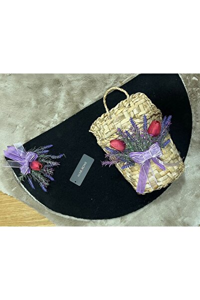 Marrone Σφουγγαρίστρα λεβάντας - Καλάθι