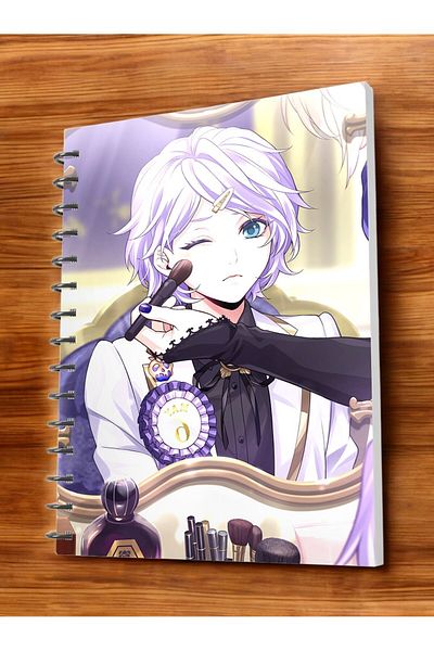 nihonwosekai Twisted Wonderland Anime A5 Size Spiral Notebook 50 Sheets
