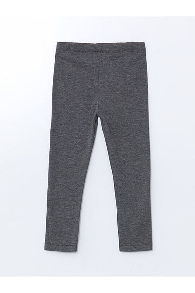 LC Waikiki LCW Kids Basic Girls' Tights with Elastic Waist