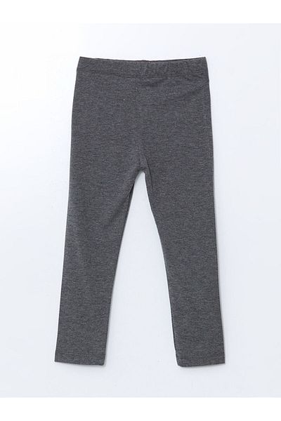 LC Waikiki LCW Kids Basic Girls' Tights with Elastic Waist