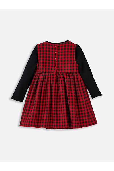 LC Waikiki LCW baby Crew Neck Baby Girl Dress