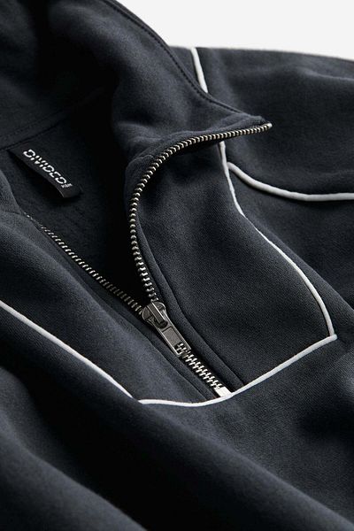 H&M Oversized zip-top sweatshirt