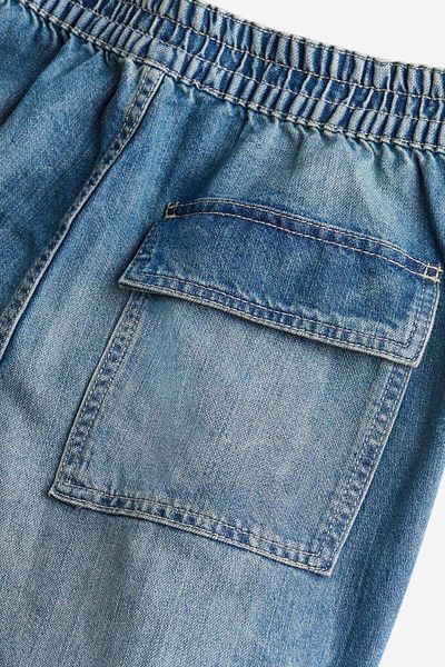 H&M Denim parachute trousers
