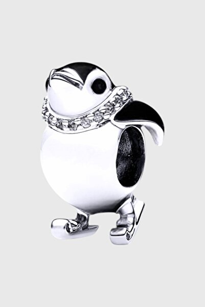 Dumledo Kayakçı Penguen Charm | 925 Ayar Gümüş