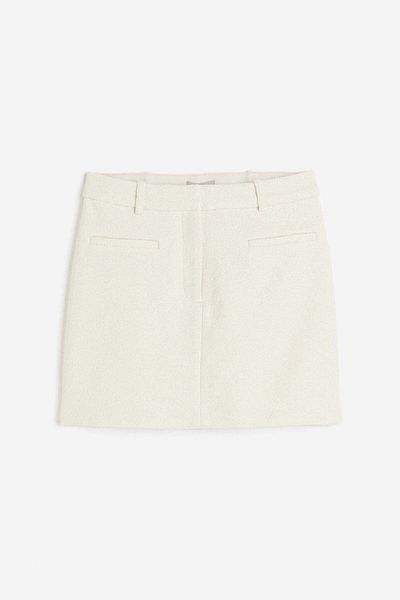 H&M Bouclé skirt