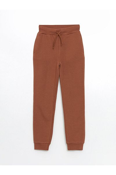 LC Waikiki LCW Kids Pantaloni groși de sport Jogger pentru fete cu talie elastică
