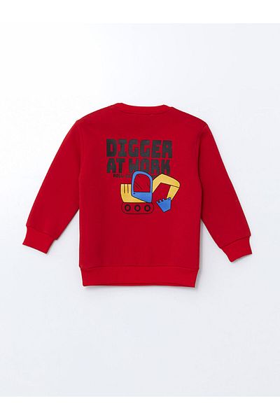 LC Waikiki Lcw Kids Crew Neck Printed Boys Sweatshirt