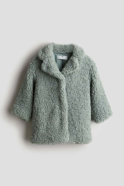 H&M Teddy coat