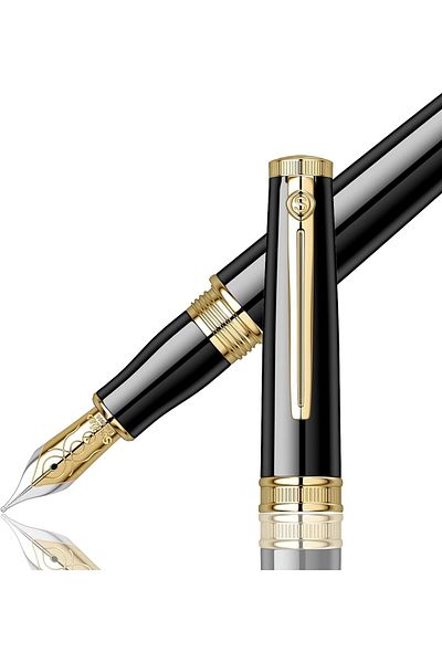 STOREMAX Sellbuystore Heritage Fountain Pen Black Gold 1053513