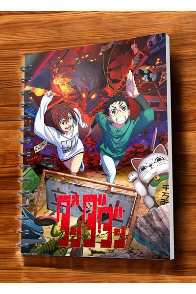 nihonwosekai Dandadan Anime A5 Size Spiral Notebook 50 Sheets