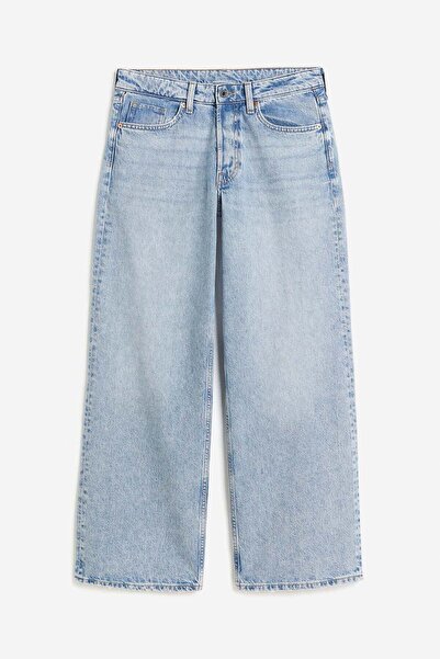 H&M Baggy Low Jeans