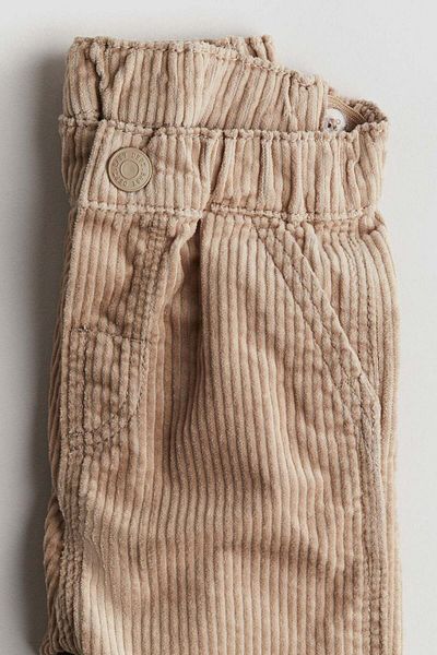 H&M Cotton corduroy trousers