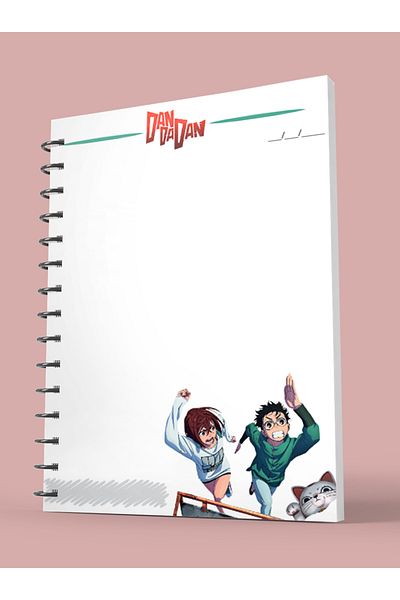 nihonwosekai Dandadan Anime A5 Size Spiral Notebook 50 Sheets